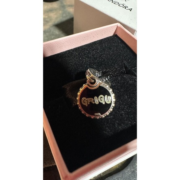PANDORA DISNEY PARKS CHARM GROGU DANGLE THE CHILD STAR WARS MANDALORIAN SERIES - Picture 3 of 4